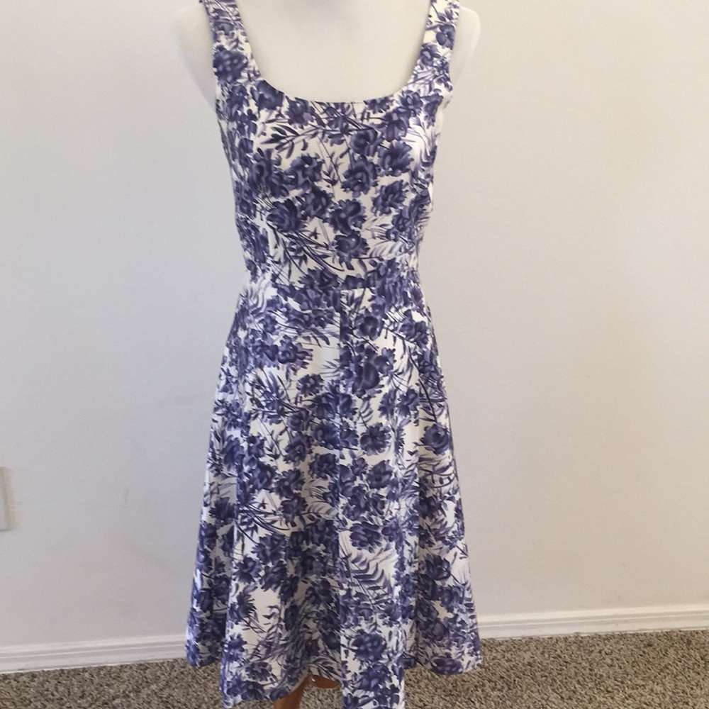 Ann Taylor Cocktail Dress Fit and Flare.